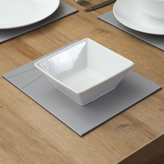 Abney & Croft White 6" Square Bowl